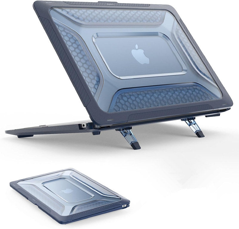 Hard Shell Smart Cover Case with Foldable Kickstand for Apple MacBook Air 13 Hard Shell Smart Cover Case with Foldable Kickstand for Apple MacBook Air 13